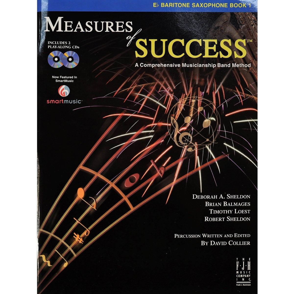 FJH PUBLISHER BB208BSX Measures of Success Bari Sax Book 1 - Ray's Midbell Music