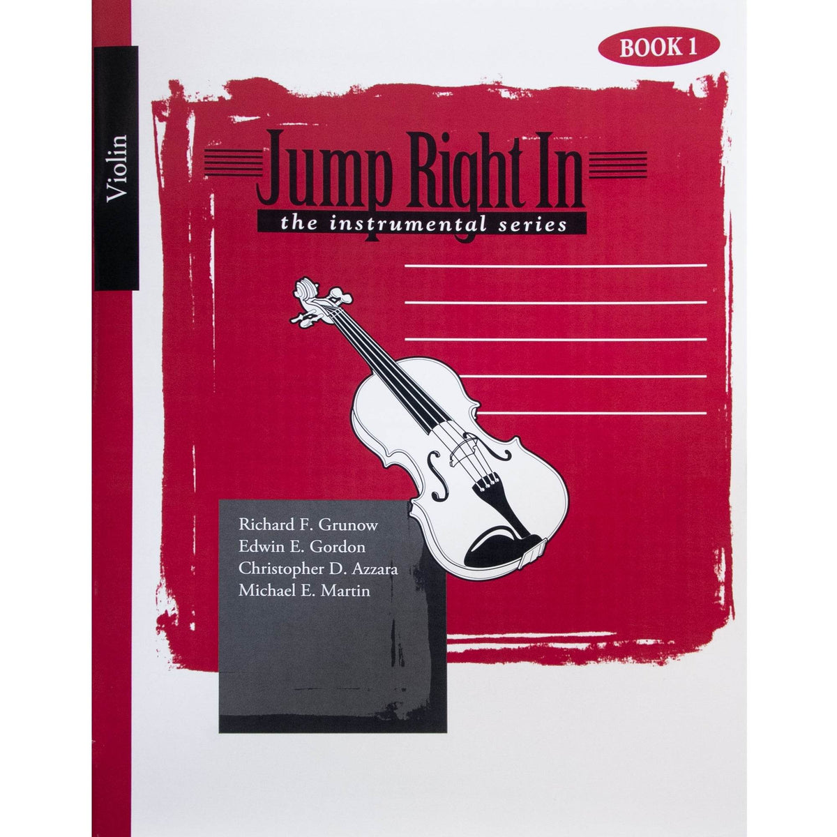 GIA PUBLISHER J320 Jump Right In: Student Book 1 - Violin (Book with mp3) - Ray's Midbell Music