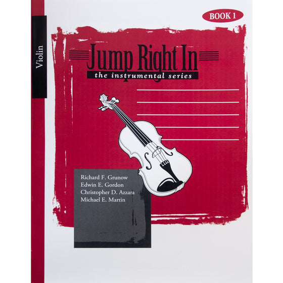 GIA PUBLISHER J320 Jump Right In: Student Book 1 - Violin (Book with mp3)