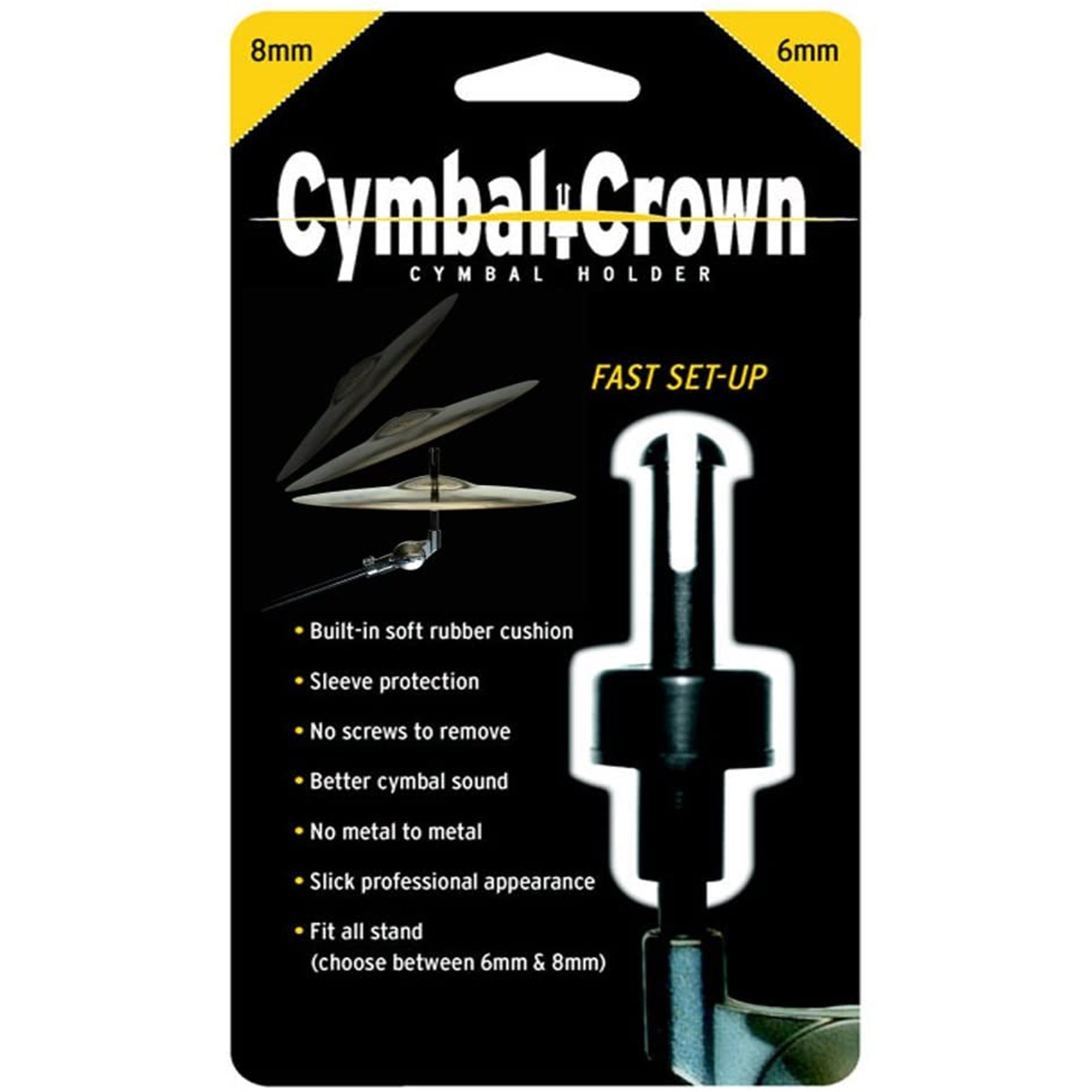 Cymbal Crown CCB6 6mm Quick Cymbal Holder