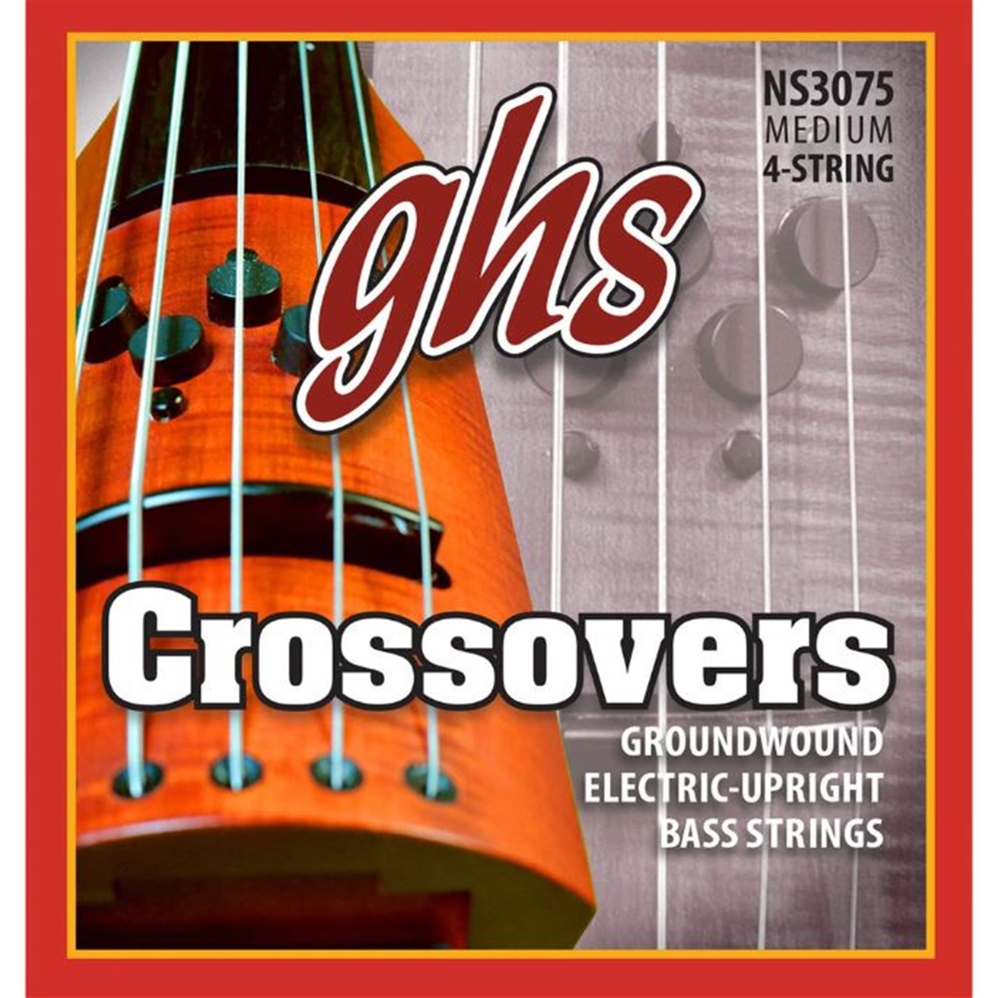 GHS NS3075 Crossovers Upright Electric Bass Strings (47-105) NS Design