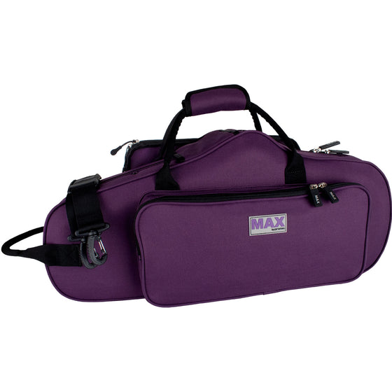 Protec MX304CTPR MAX Contoured Alto Sax Case (Purple)