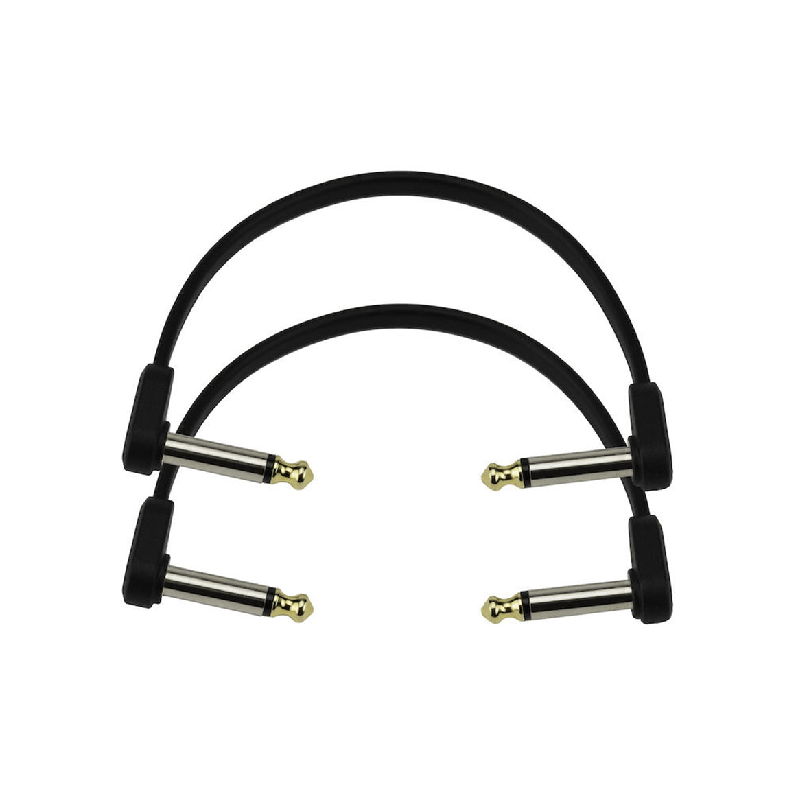 PLANET WAVES PWFPRR206 6" Right Angle Flat Patch Cable, 2 Pack