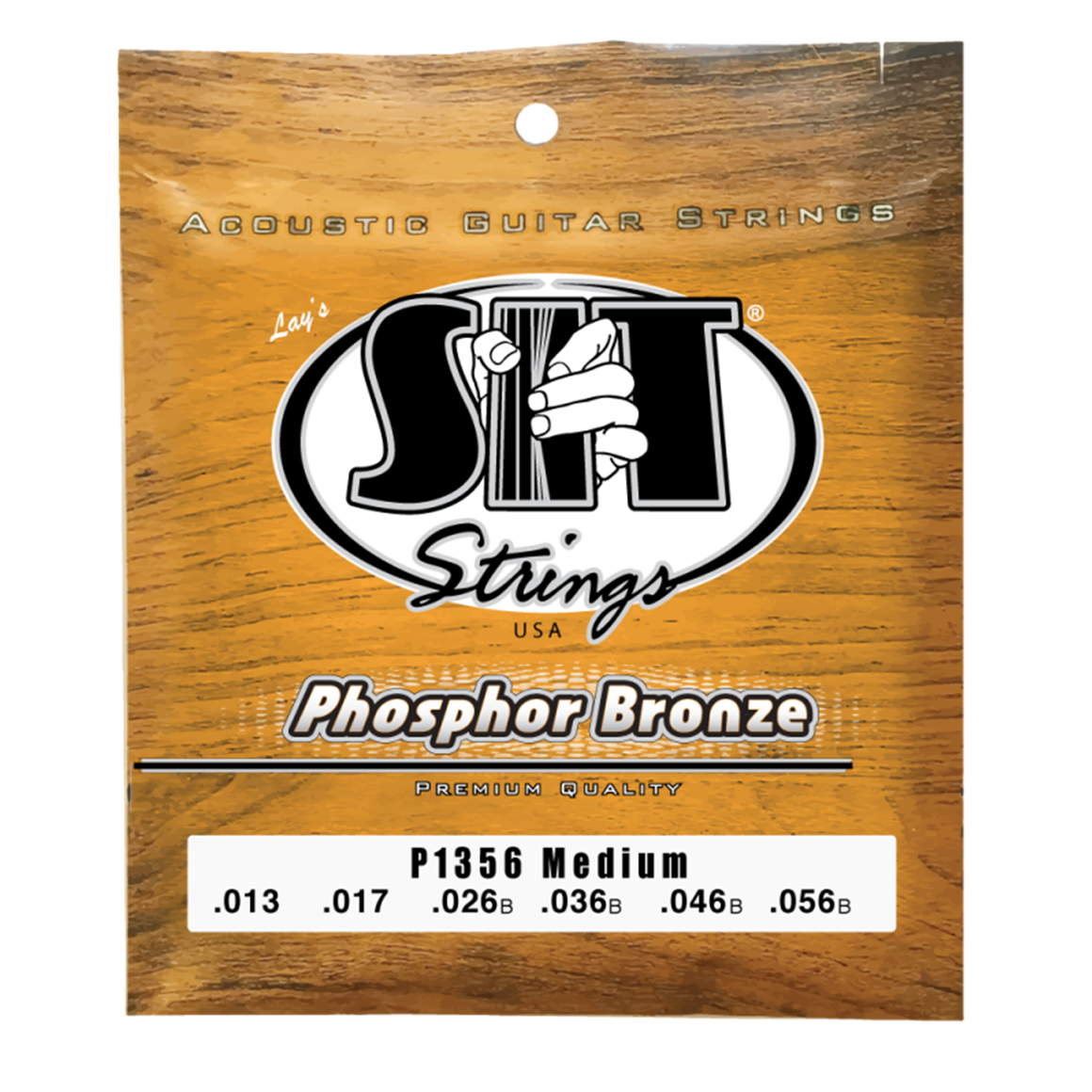 SIT P1356 Medium Acoustic Guitar Strings