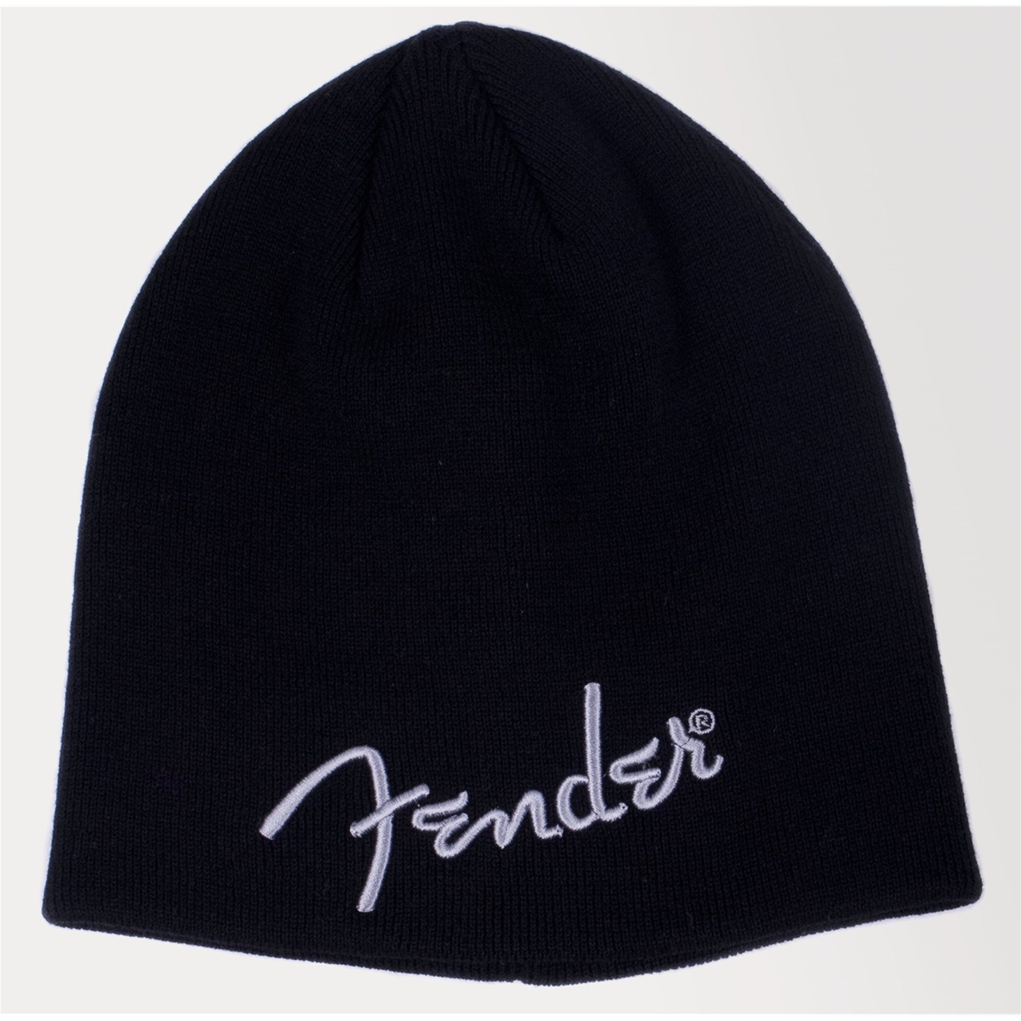 FENDER 9106111706 Logo Beanie, Black, One Size