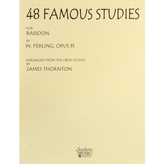 SOUTHERN B242 48 Famous Studies Bassoon