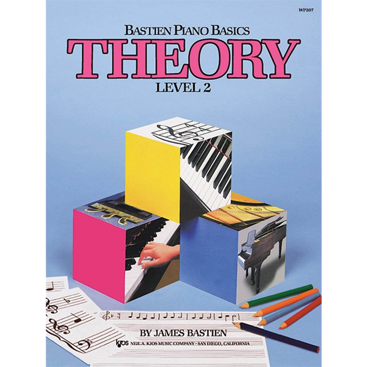 KJOS WP207 Bastien Piano Basics Theory Level 2 - Ray's Midbell Music