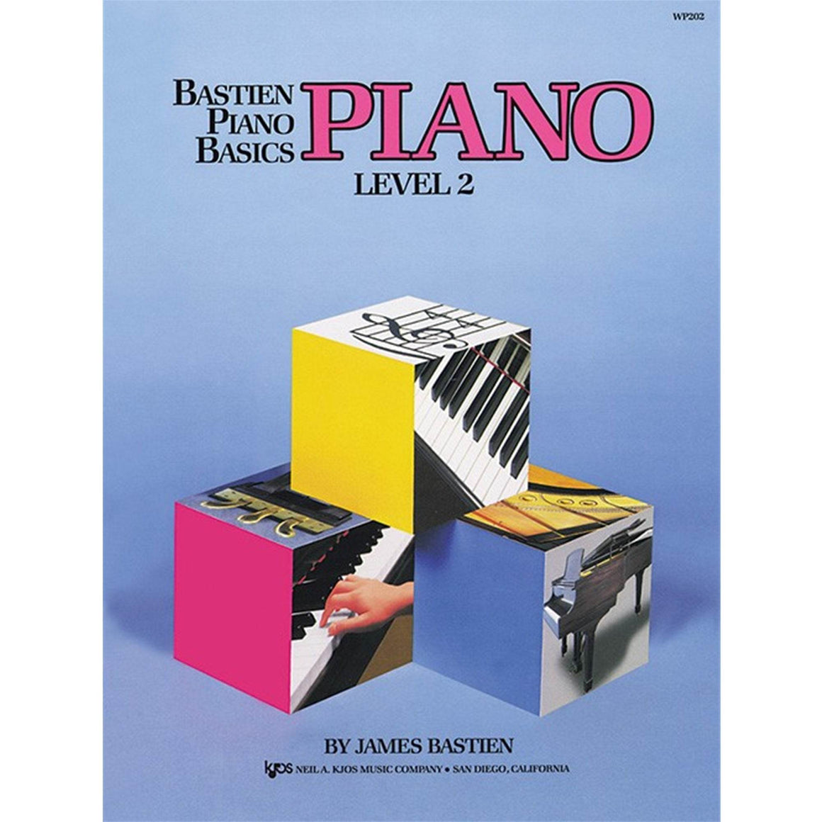 KJOS WP202 Bastien Piano Basics Lesson Level 2 - Ray's Midbell Music