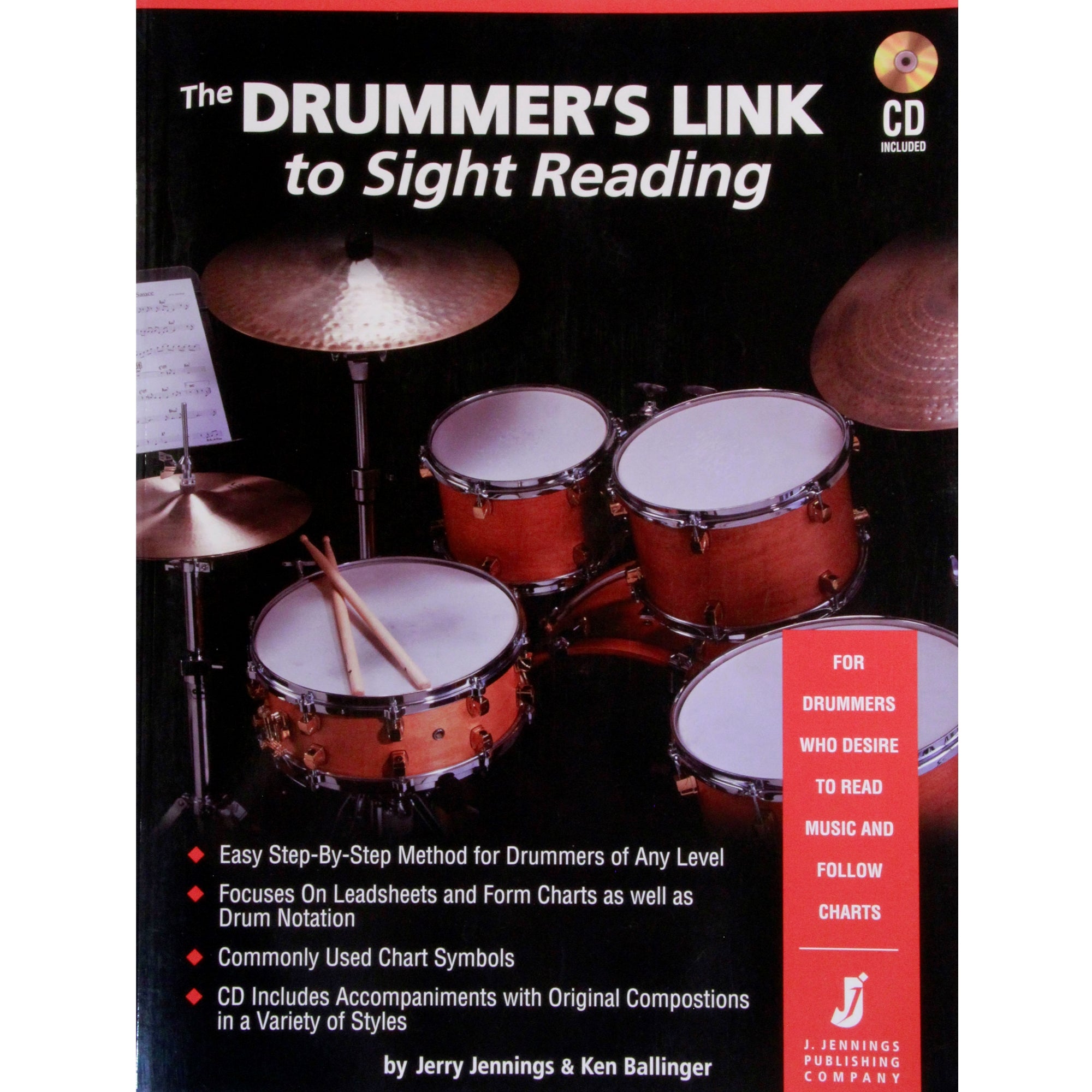 JENNINGS PUBL DL Drummer's Link to Sight Reading BkCd