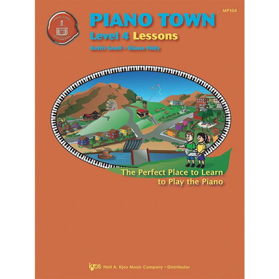 KJOS MP104 Piano Town Lesson Level 4