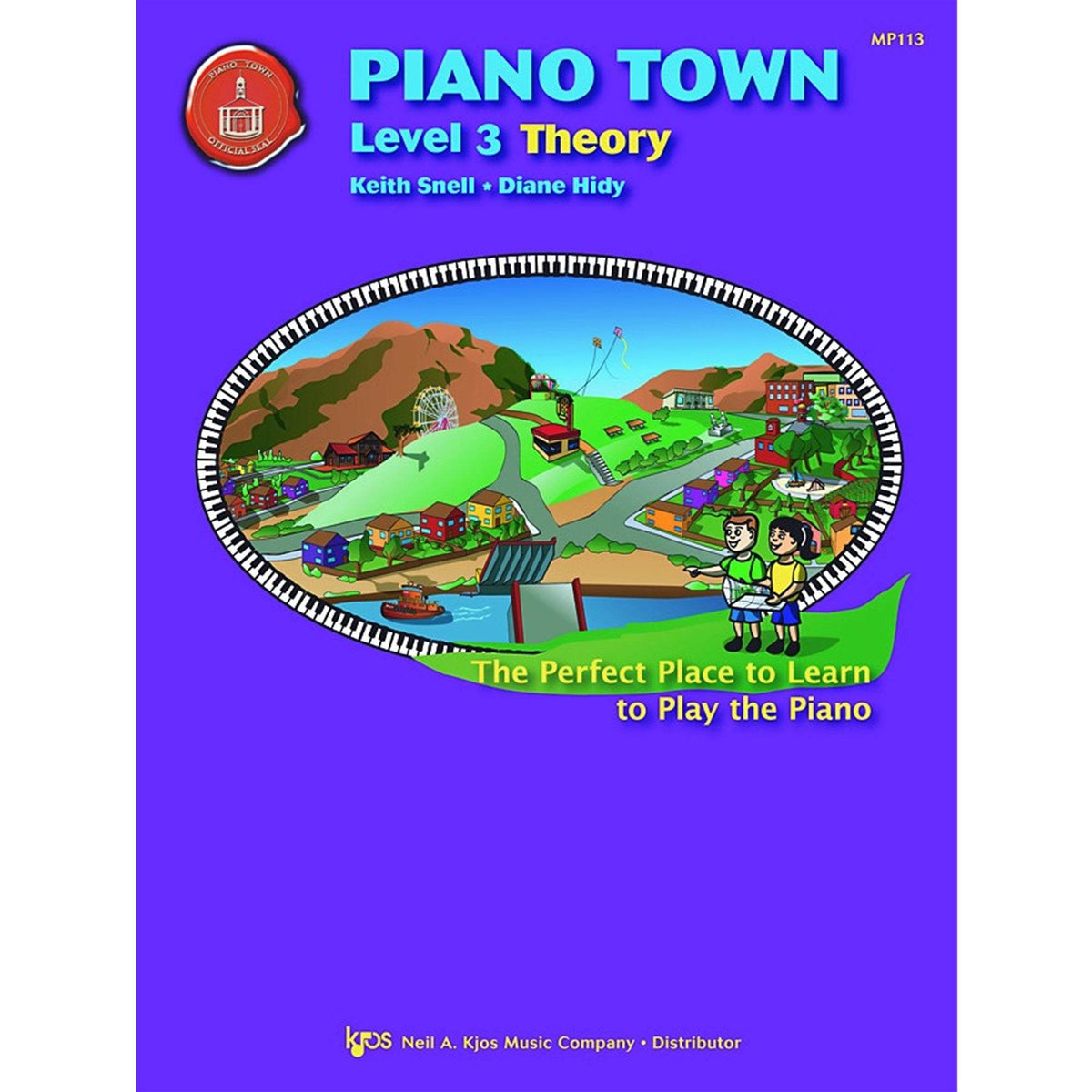 KJOS MP113 Piano Town Theory Level 3 - Ray's Midbell Music