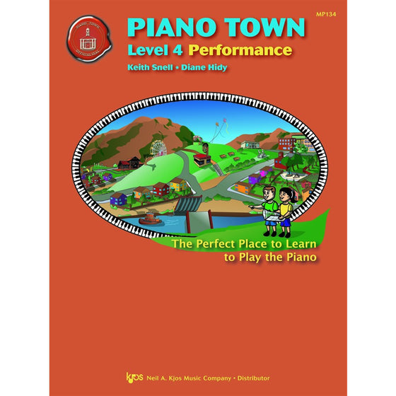 KJOS MP134 Piano Town Performance Level 4