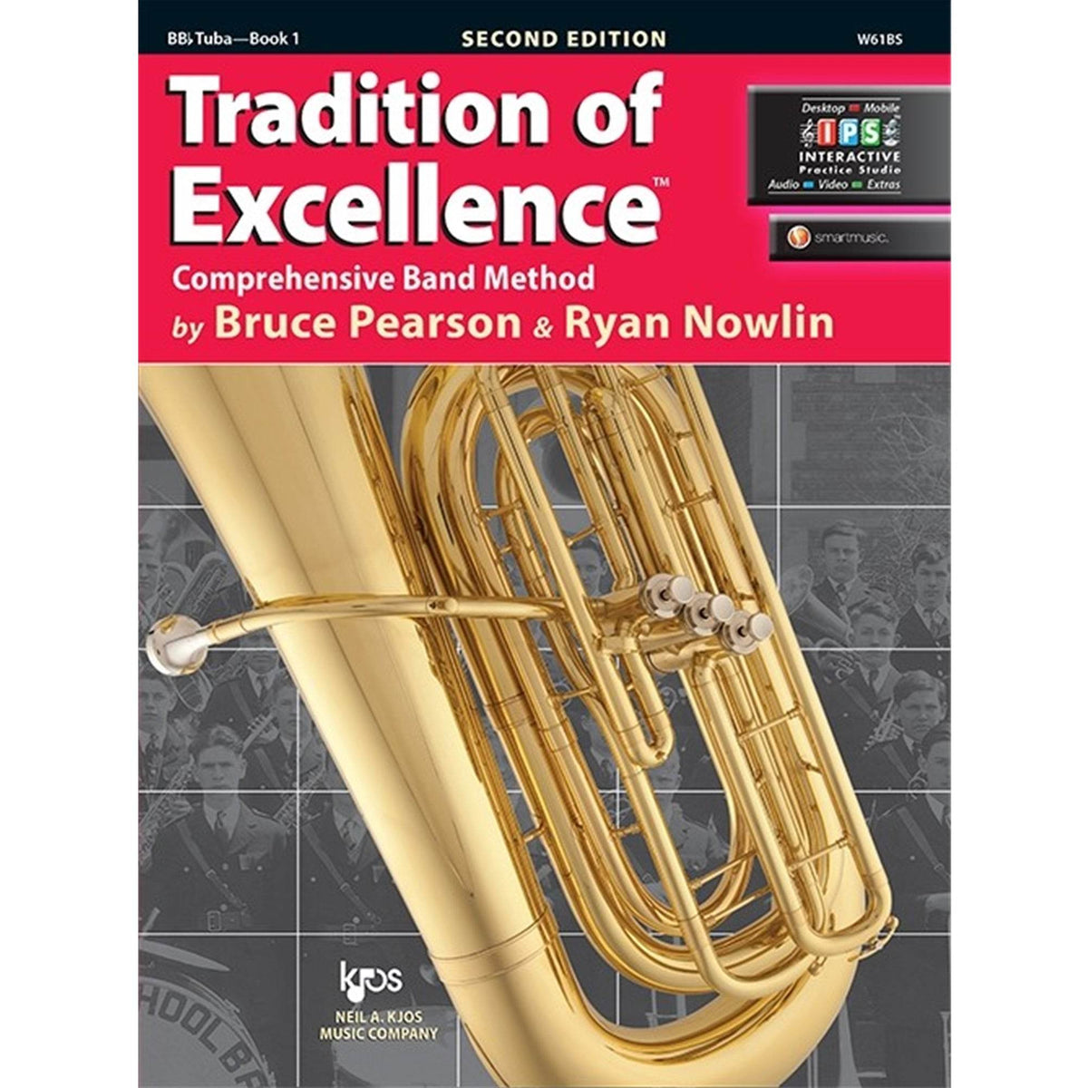 KJOS W61BS Tradition of Excellence Tuba Book 1 - Ray's Midbell Music