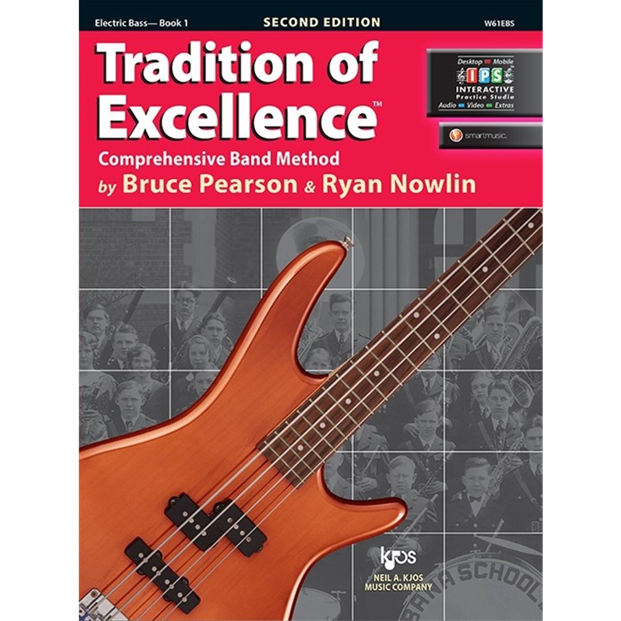 KJOS W61EBS Tradition of Excellence Electric Bass Book 1