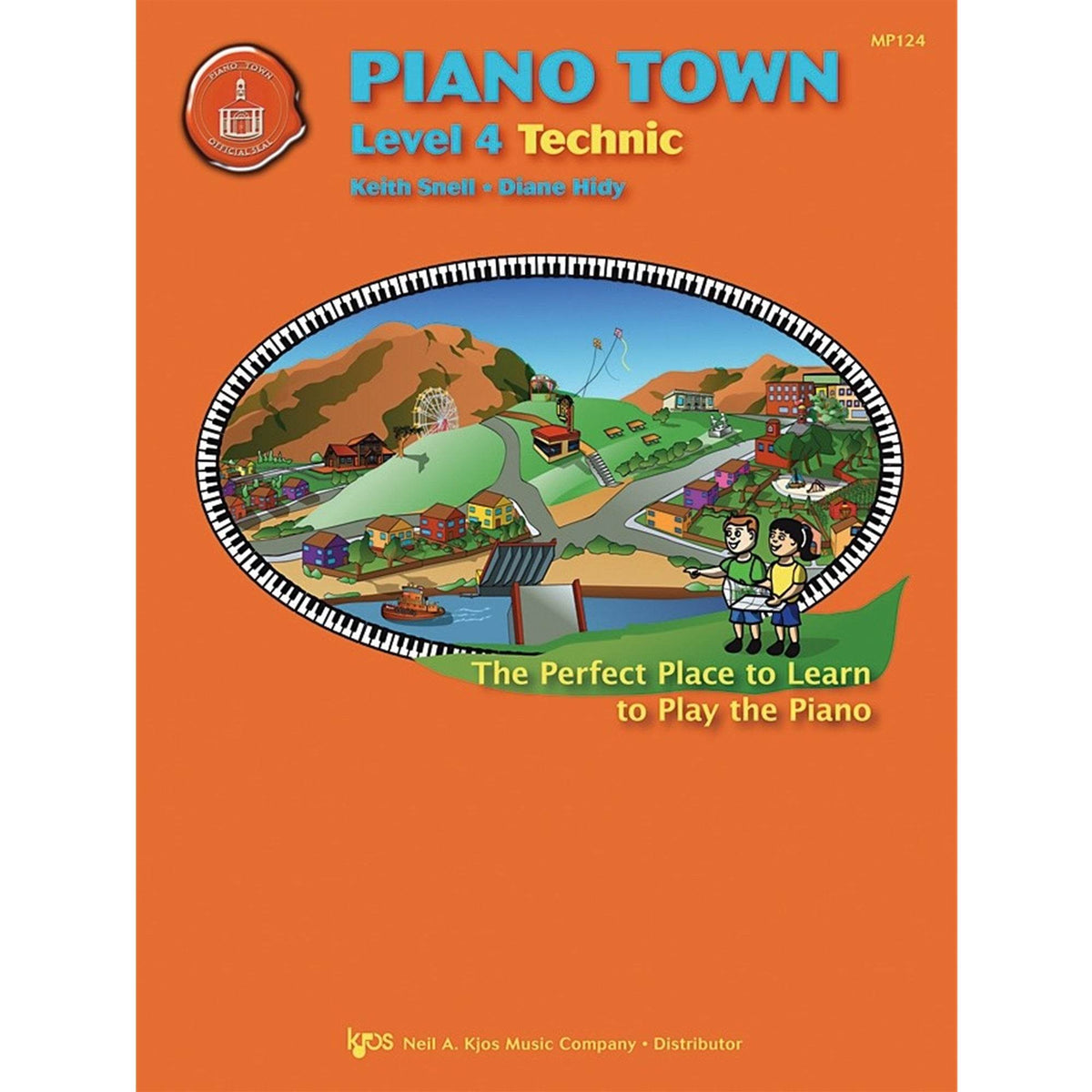 KJOS MP124 Piano Town Technic Level 4 - Ray's Midbell Music