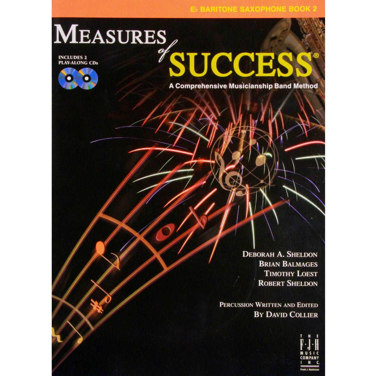 FJH PUBLISHER BB210BSX Measures of Success Bari Sax Book 2 - Ray's Midbell Music