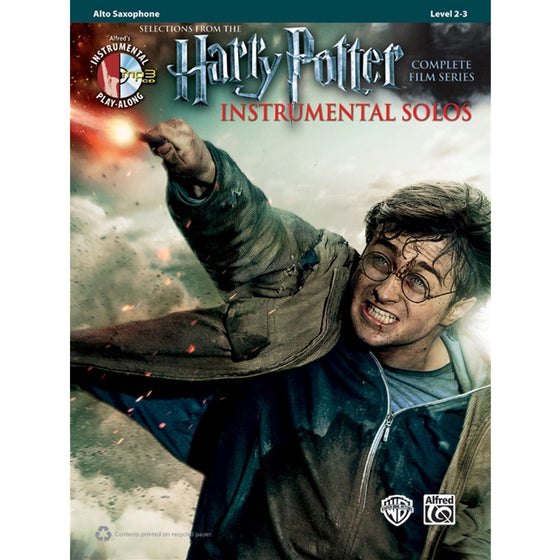 ALFRED 39217 Harry Potter Instrumental Solos Alto Sax