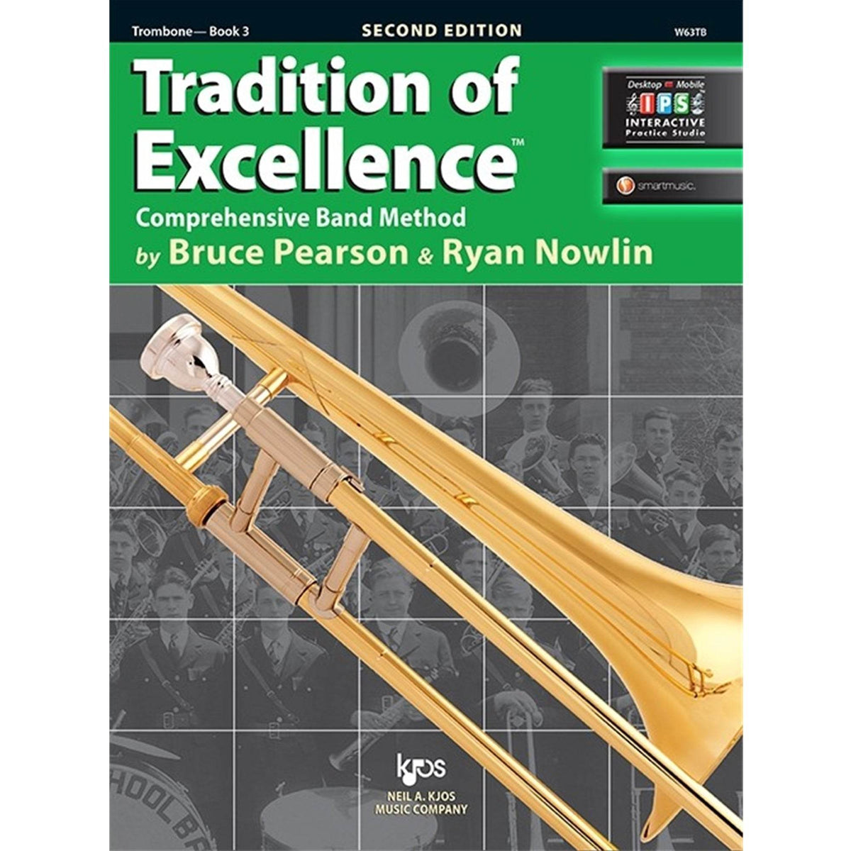 KJOS W63TB Tradition of Excellence Trombone Book 3 - Ray's Midbell Music