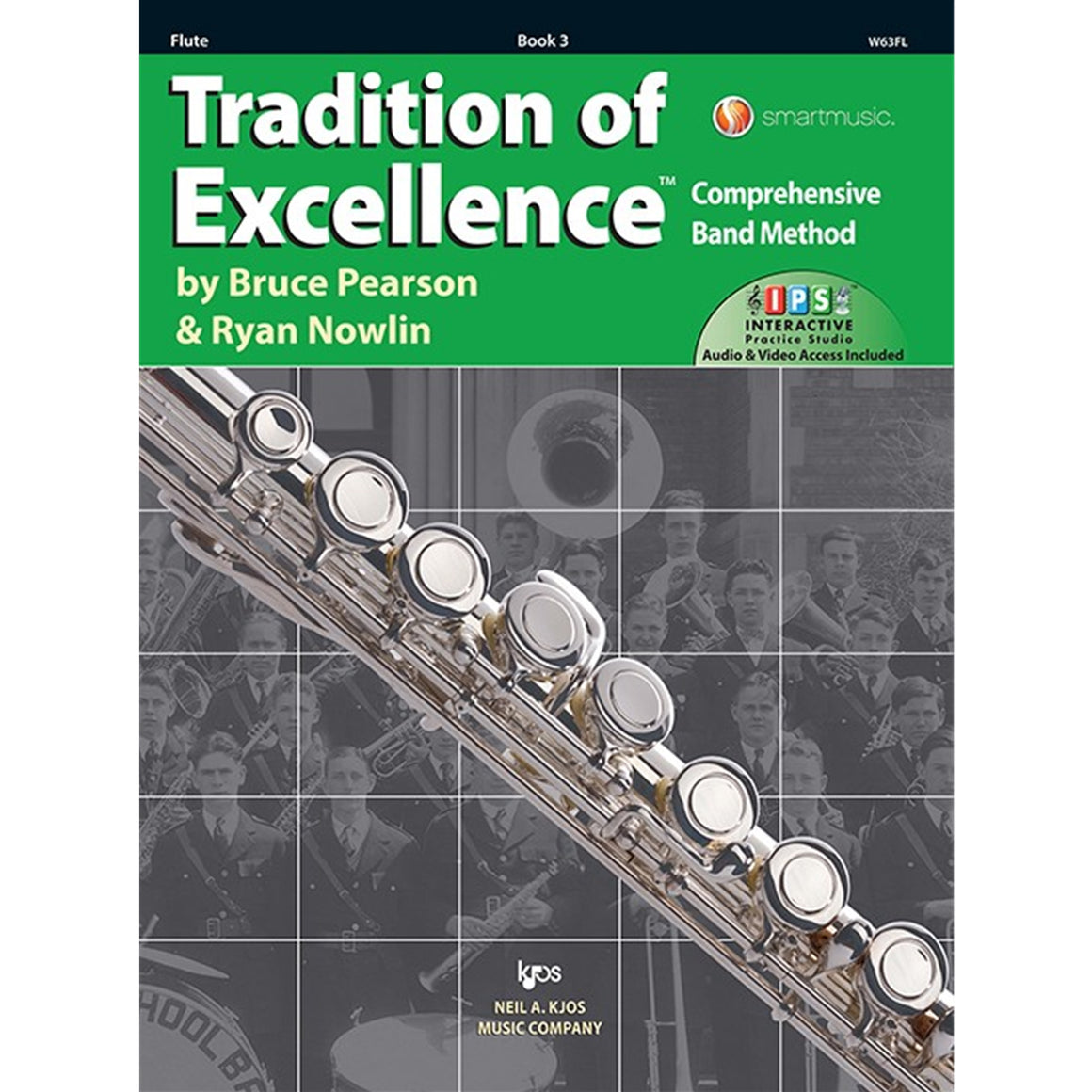 KJOS W63FL Tradition of Excellence Flute Book 3