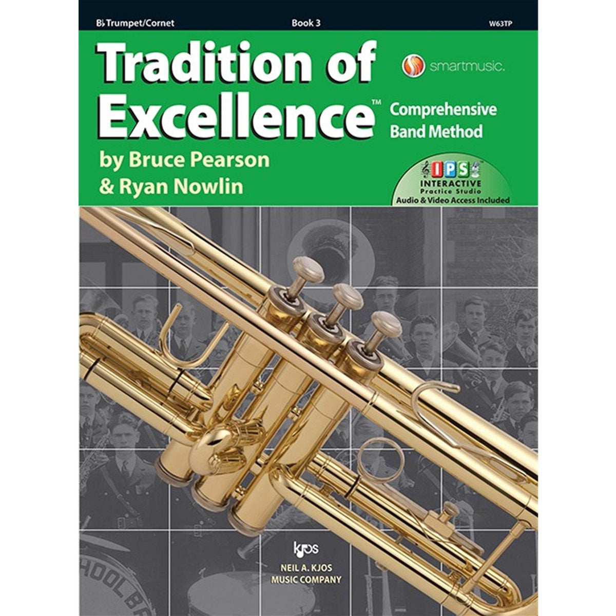 KJOS W63TP Tradition of Excellence Trumpet Book 3 - Ray's Midbell Music