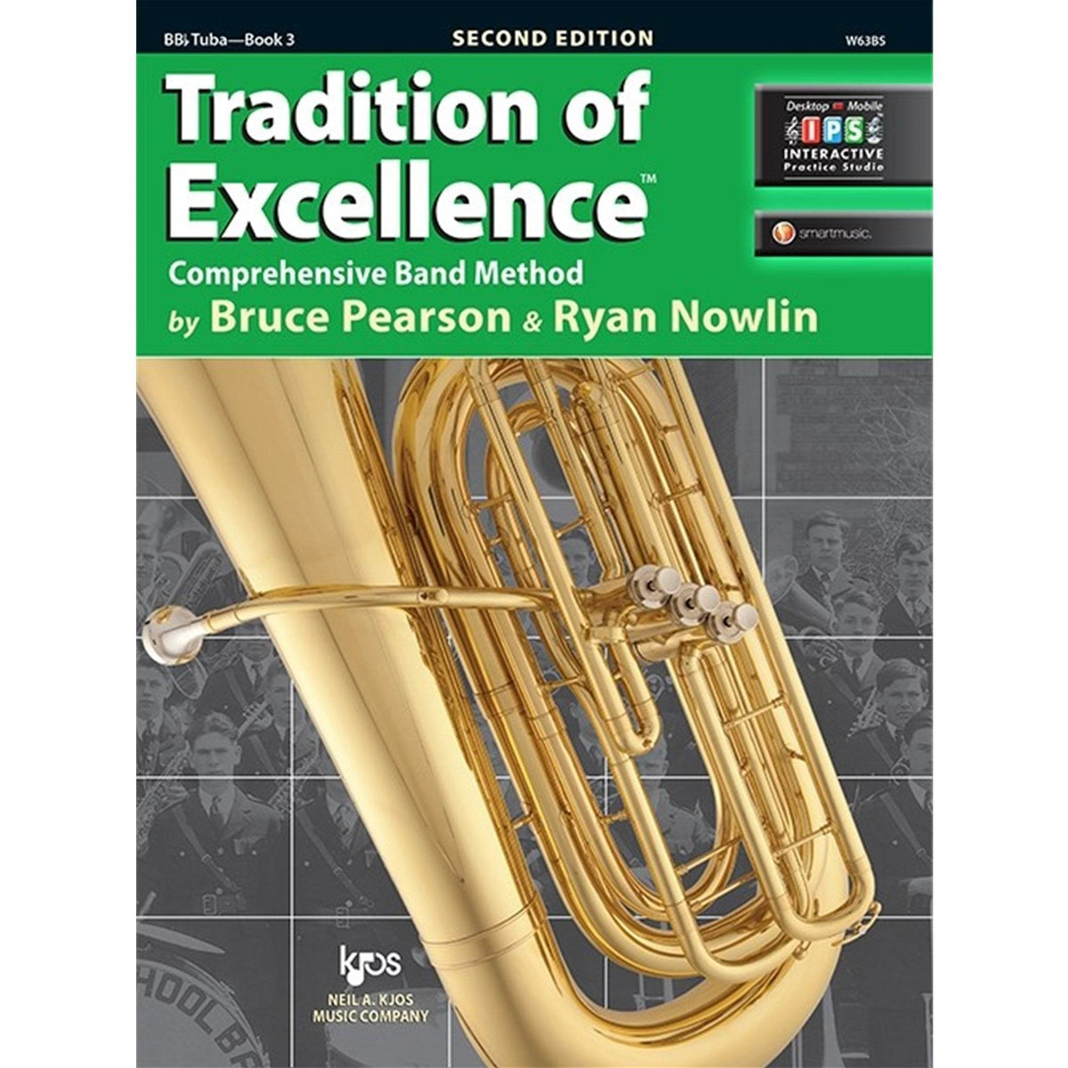 KJOS W63BS Tradition of Excellence Tuba Book 3 - Ray's Midbell Music