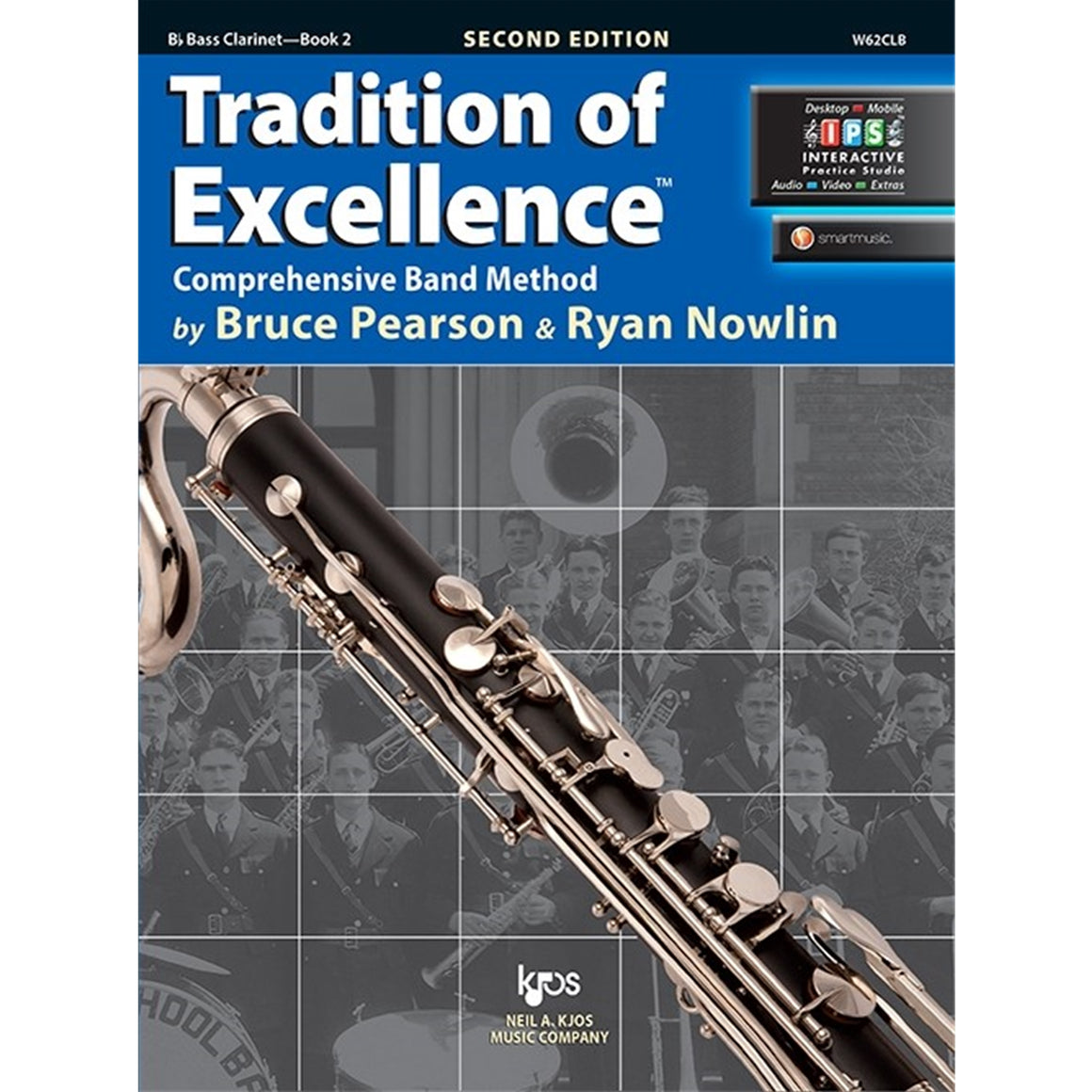 KJOS W62CLB Tradition of Excellence Bass Clarinet Book 2