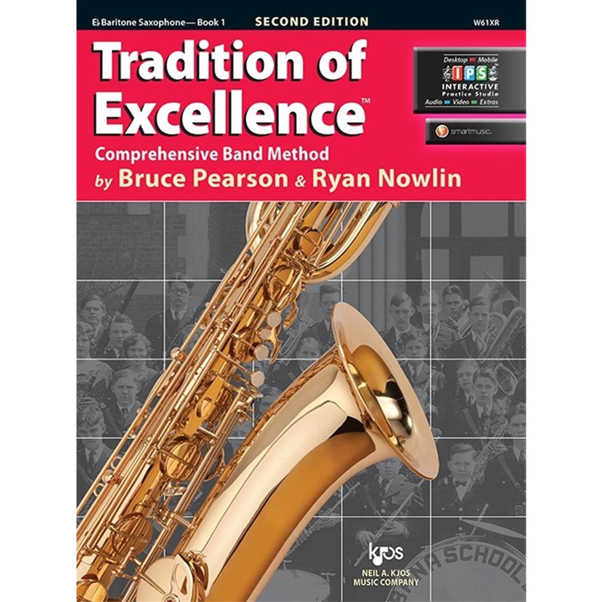 KJOS W61XR Tradition of Excellence Eb Baritone Saxophone Book 1 - Ray's Midbell Music