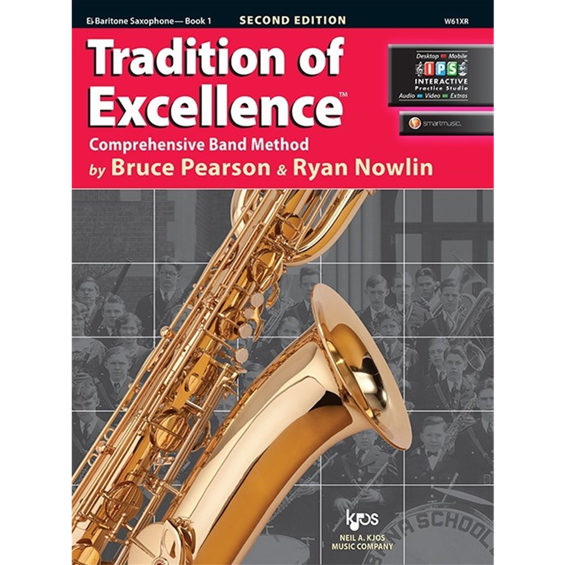 KJOS W61XR Tradition of Excellence Eb Baritone Saxophone Book 1