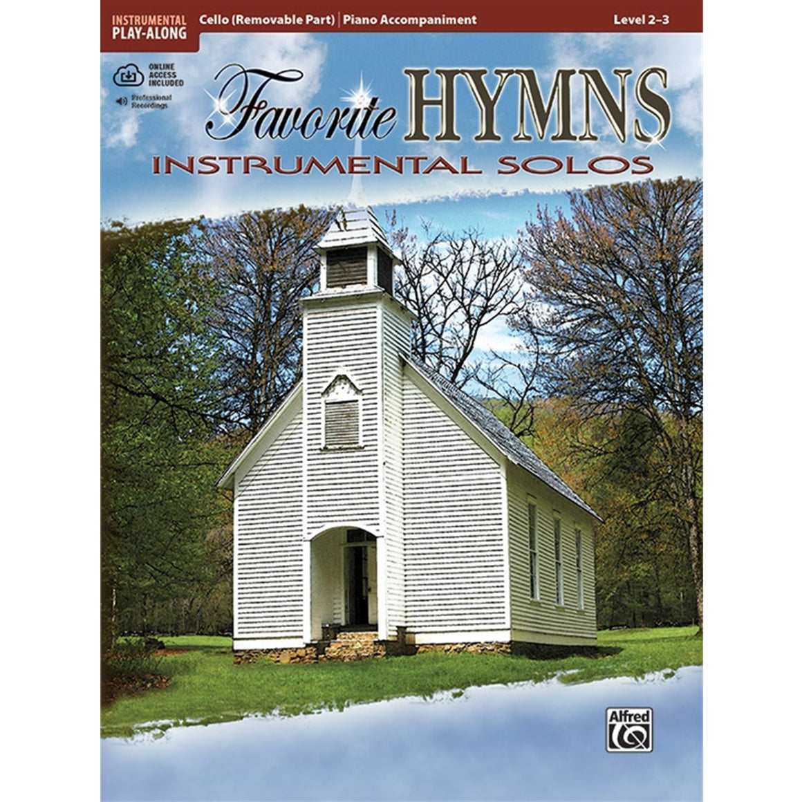 ALFRED 36139 Favorite Hymns Instrumental Solos for Cello
