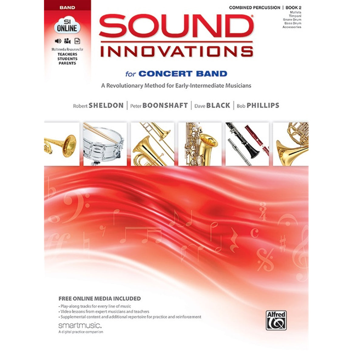 ALFRED 34567 Sound Innovations for Band book 2, Combined Percussion