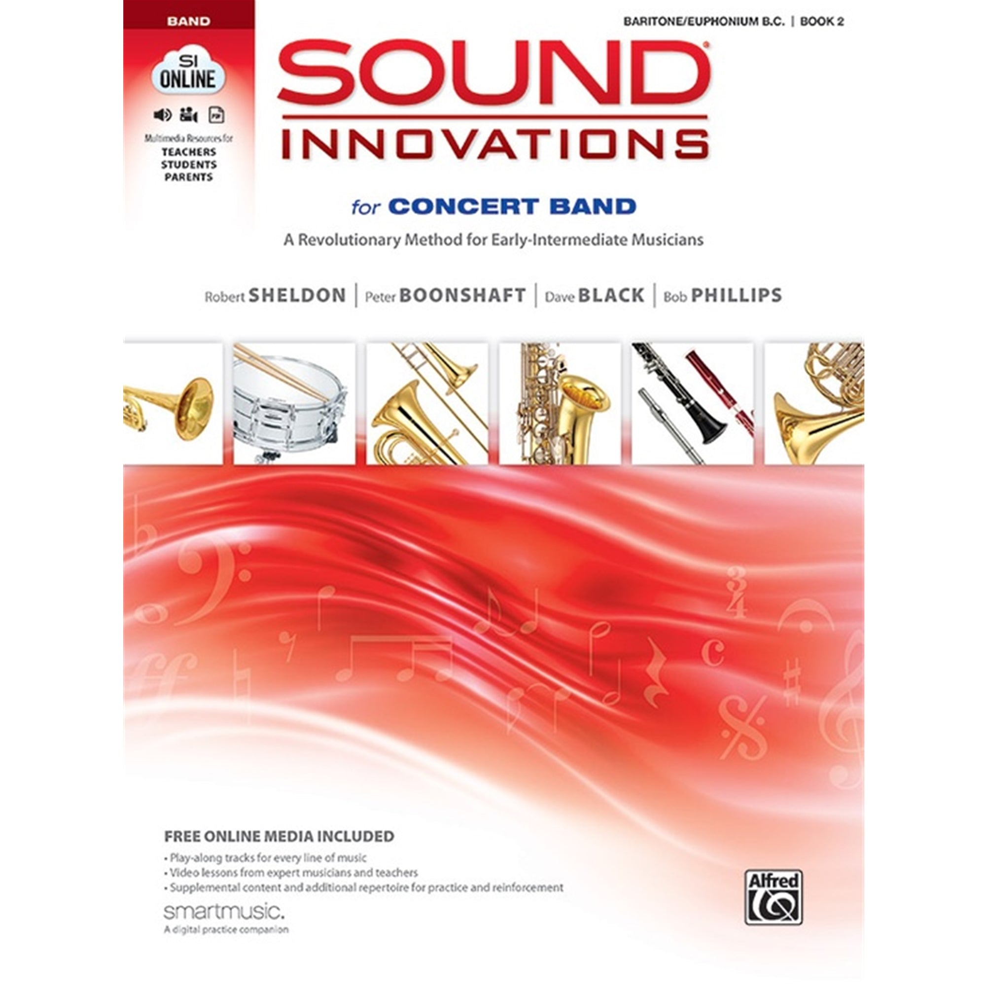 ALFRED 34561 Sound Innovations for Band Baritone BC Book 2