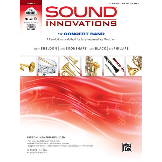 ALFRED 34555 Sound Innovations for Band Alto Sax Book 2