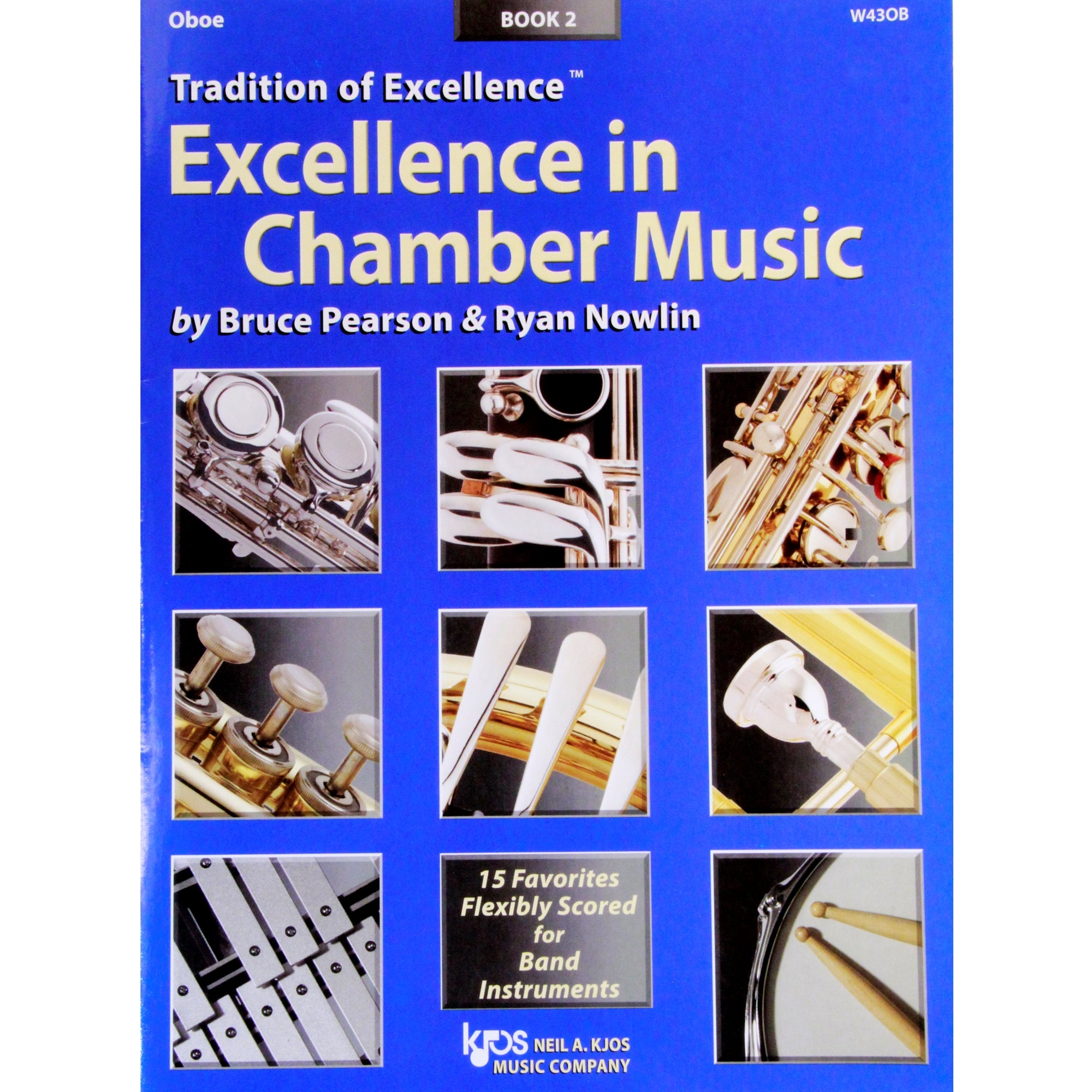KJOS W43OB TOE Excellence in Chamber Music Book 2 Oboe