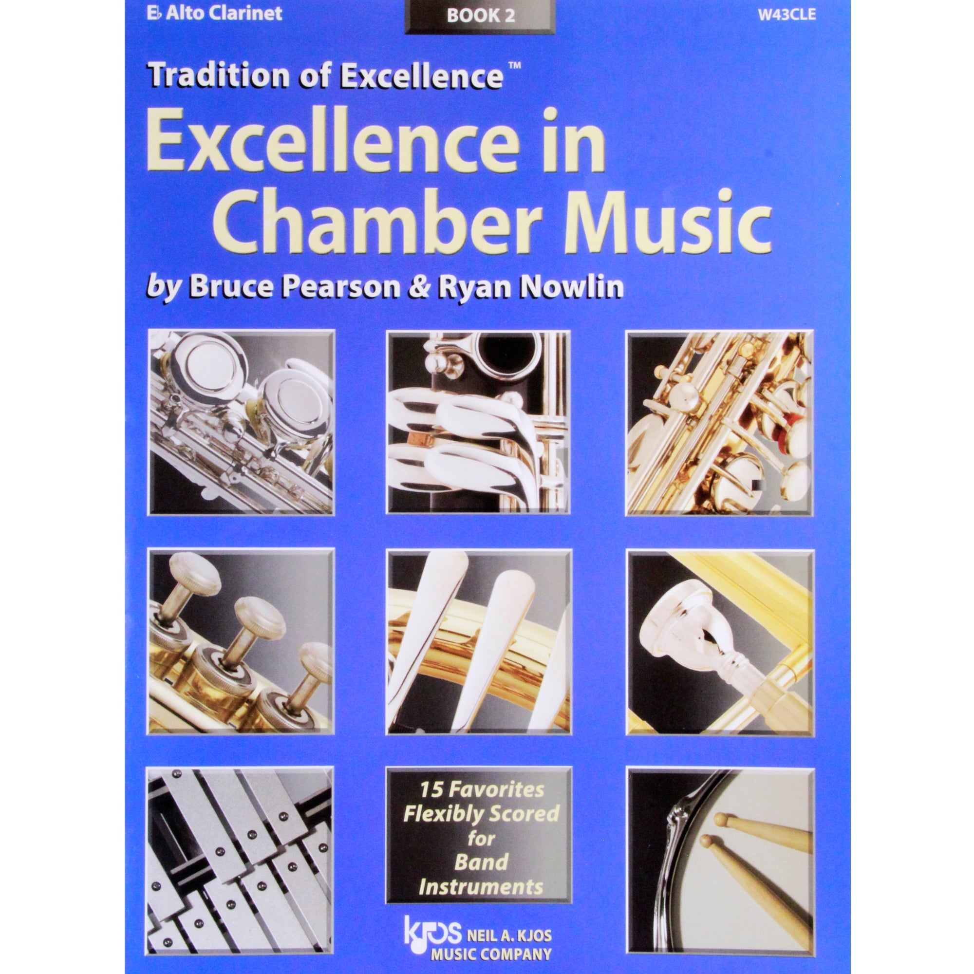 KJOS W43CLE TOE Excellence in Chamber Music Book 2 Alto Clarinet