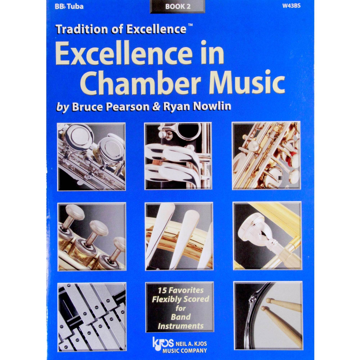 KJOS W43BS TOE Excellence in Chamber Music Book 2 Tuba - Ray's Midbell Music