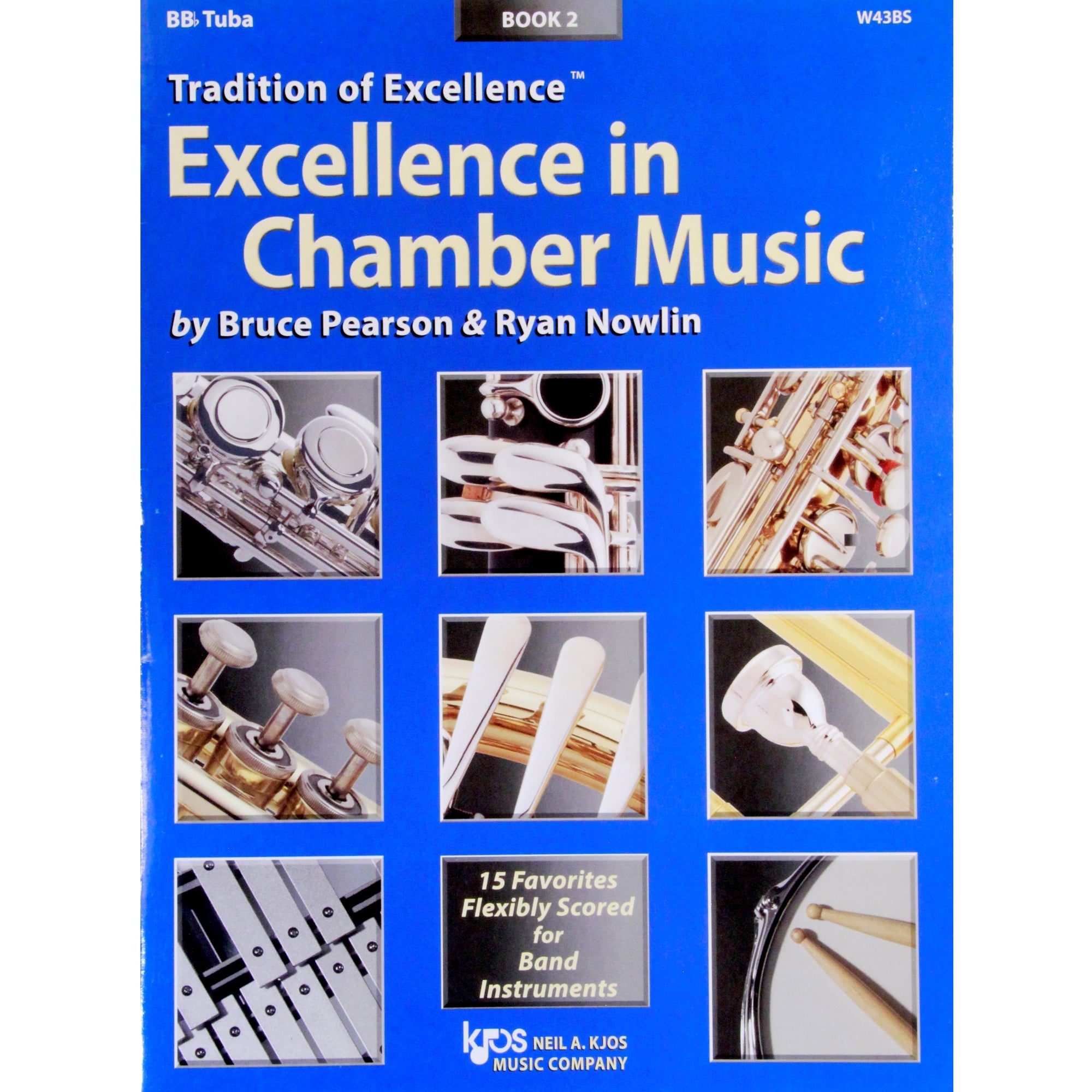 KJOS W43BS TOE Excellence in Chamber Music Book 2 Tuba