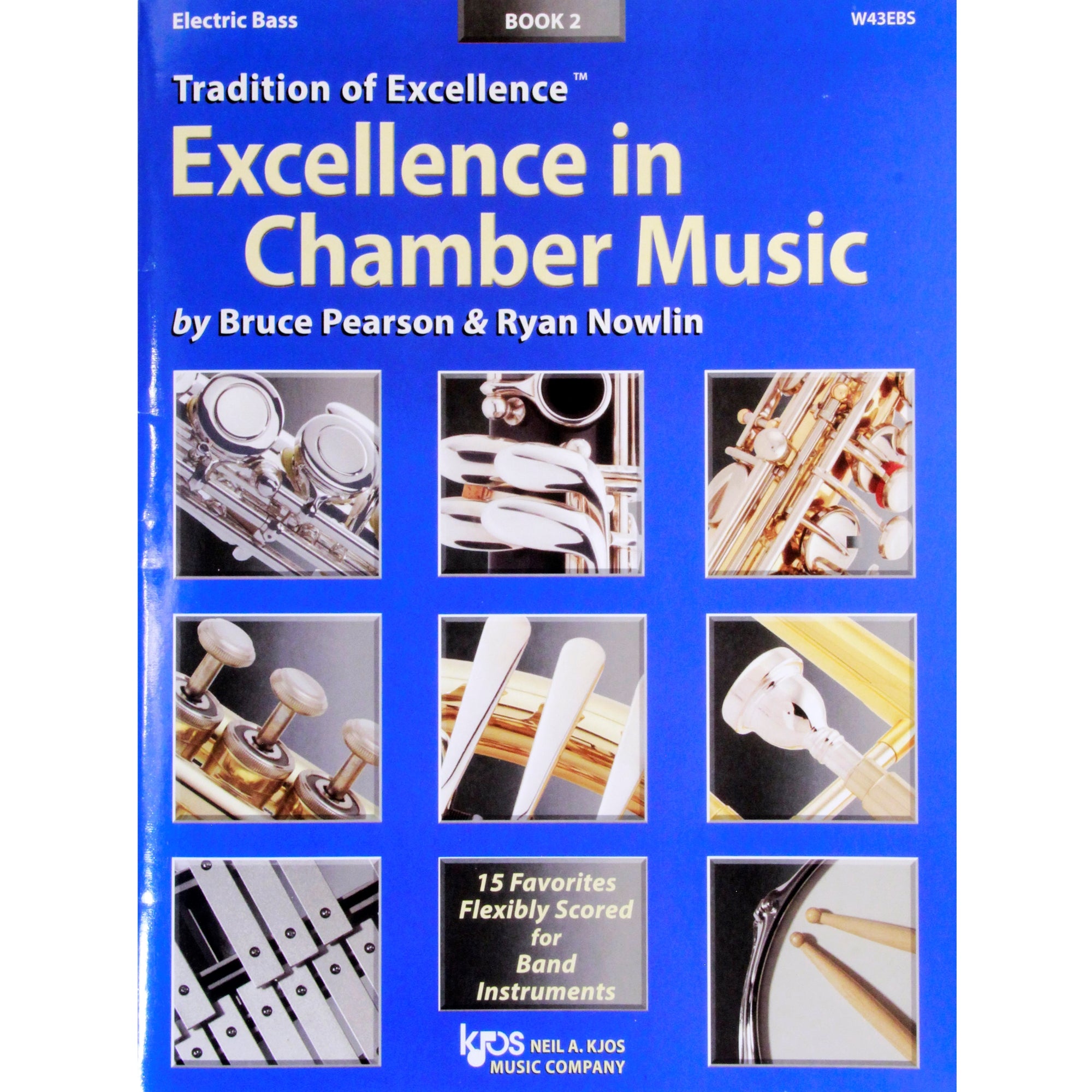 KJOS W43EBS TOE Excellence in Chamber Music Book 2 Electric Bass