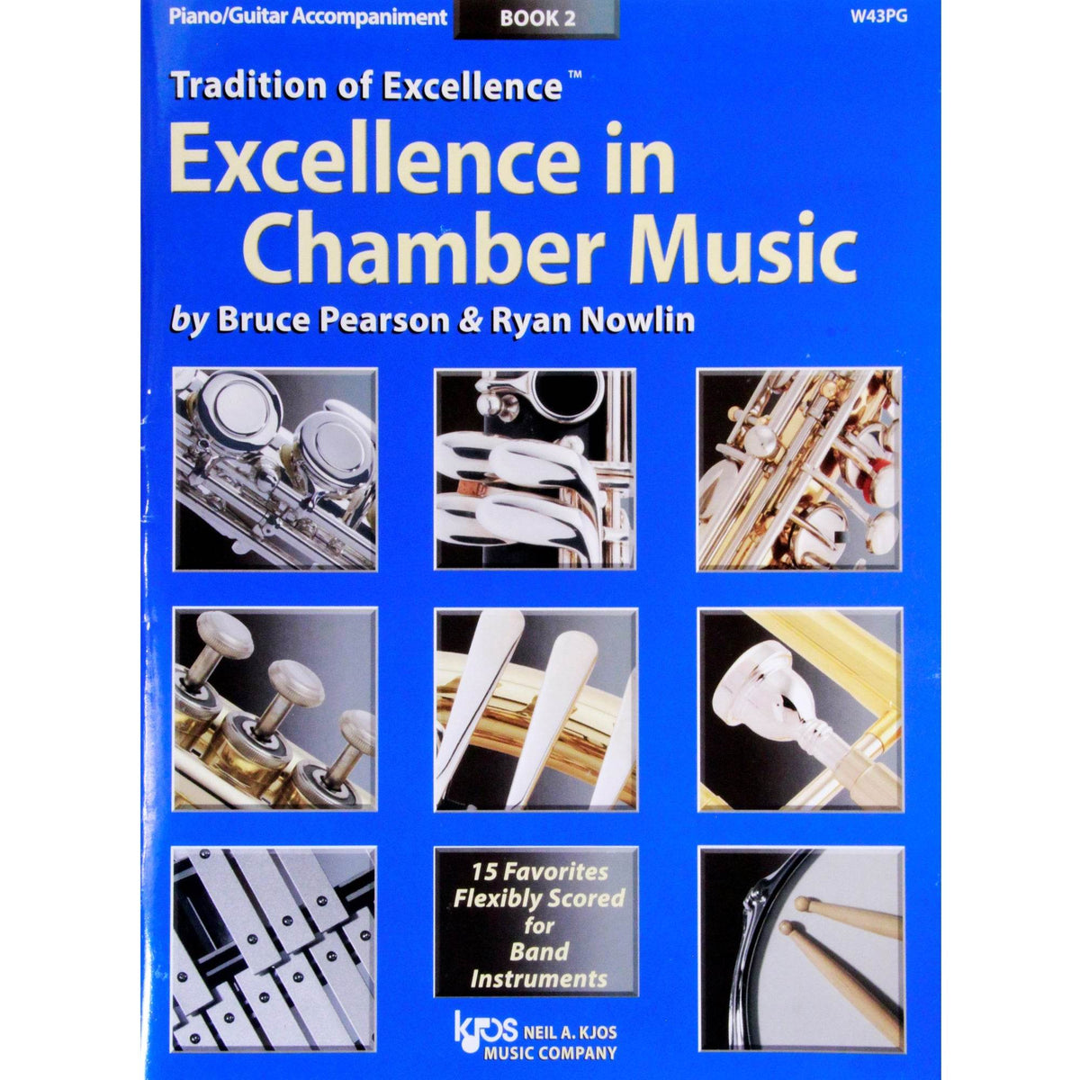 KJOS W43PG TOE Excellence in Chamber Music Book 2 Piano/Guitar - Ray's Midbell Music