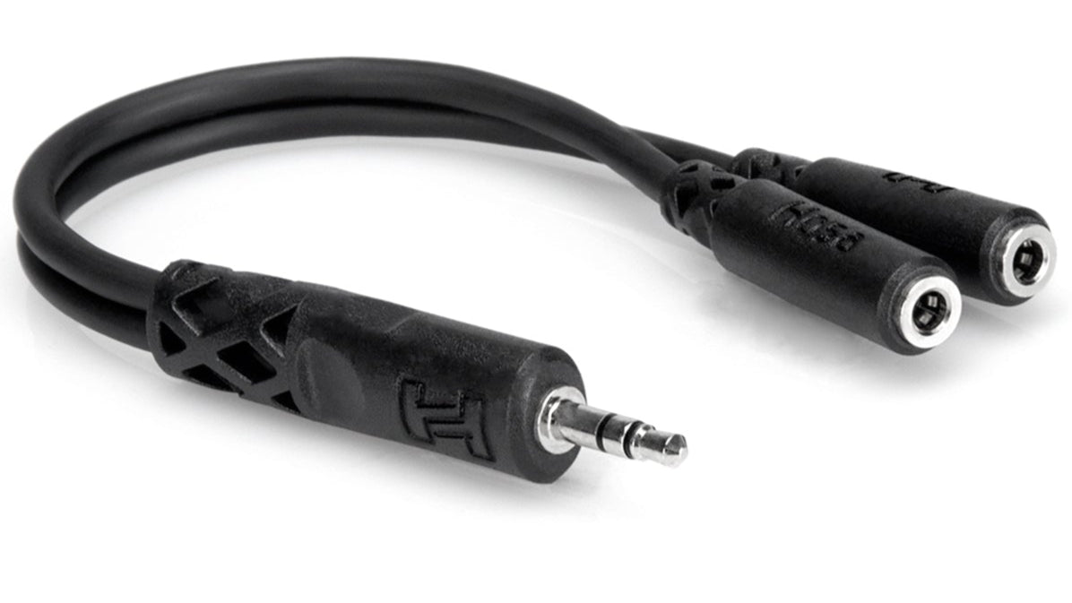 HOSA YMM232 1/8" M to Dual 1/8" F Adapter