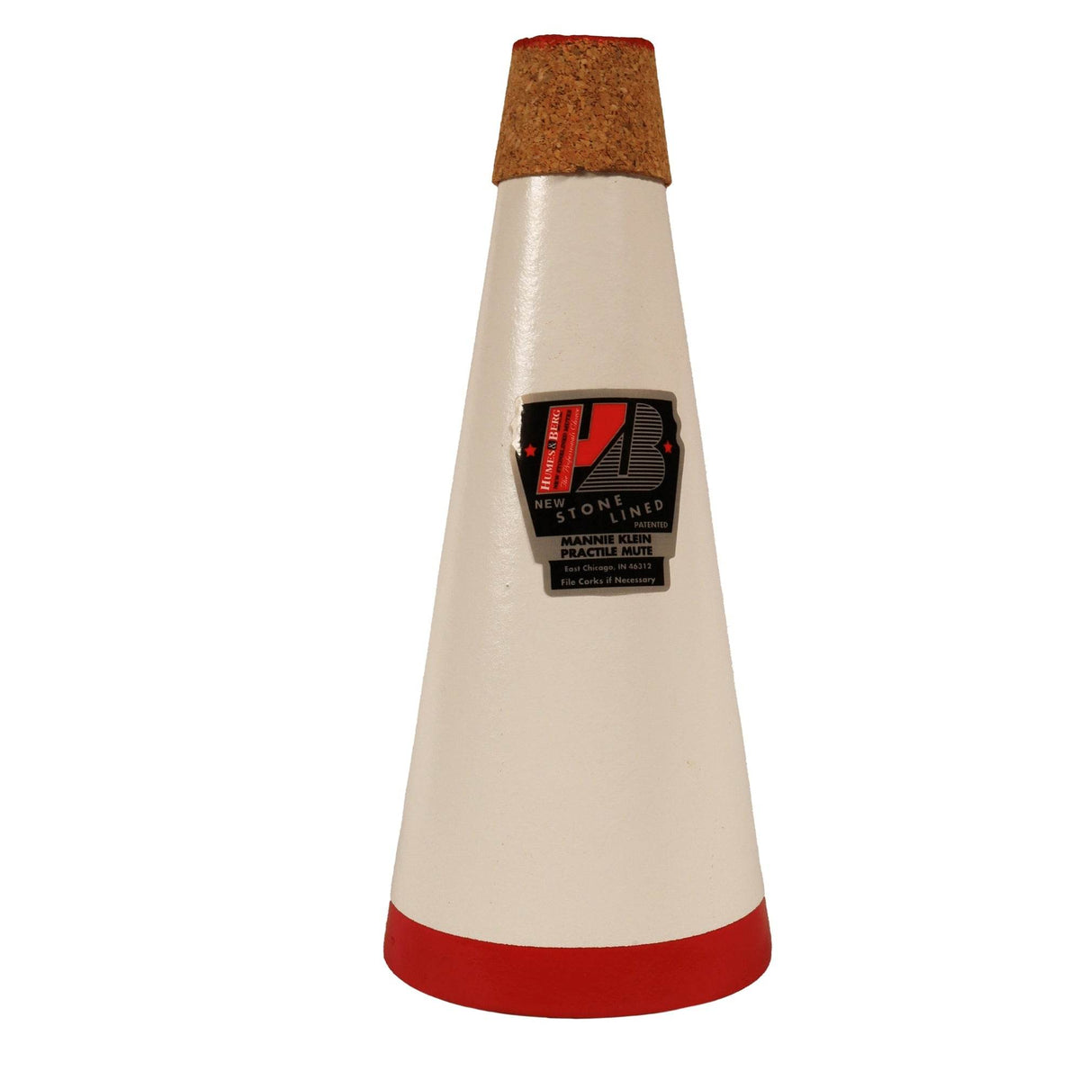 HUMES & BERG 132 Stonelined Practice Trumpet Mute - Ray's Midbell Music