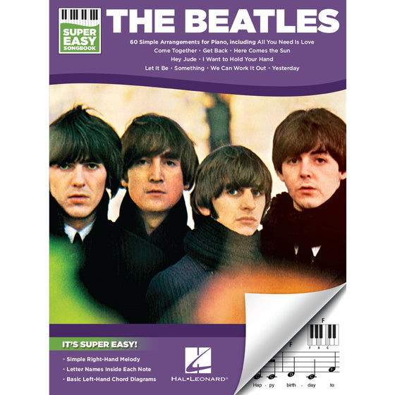 HAL LEONARD 198161 The Beatles – Super Easy Songbook