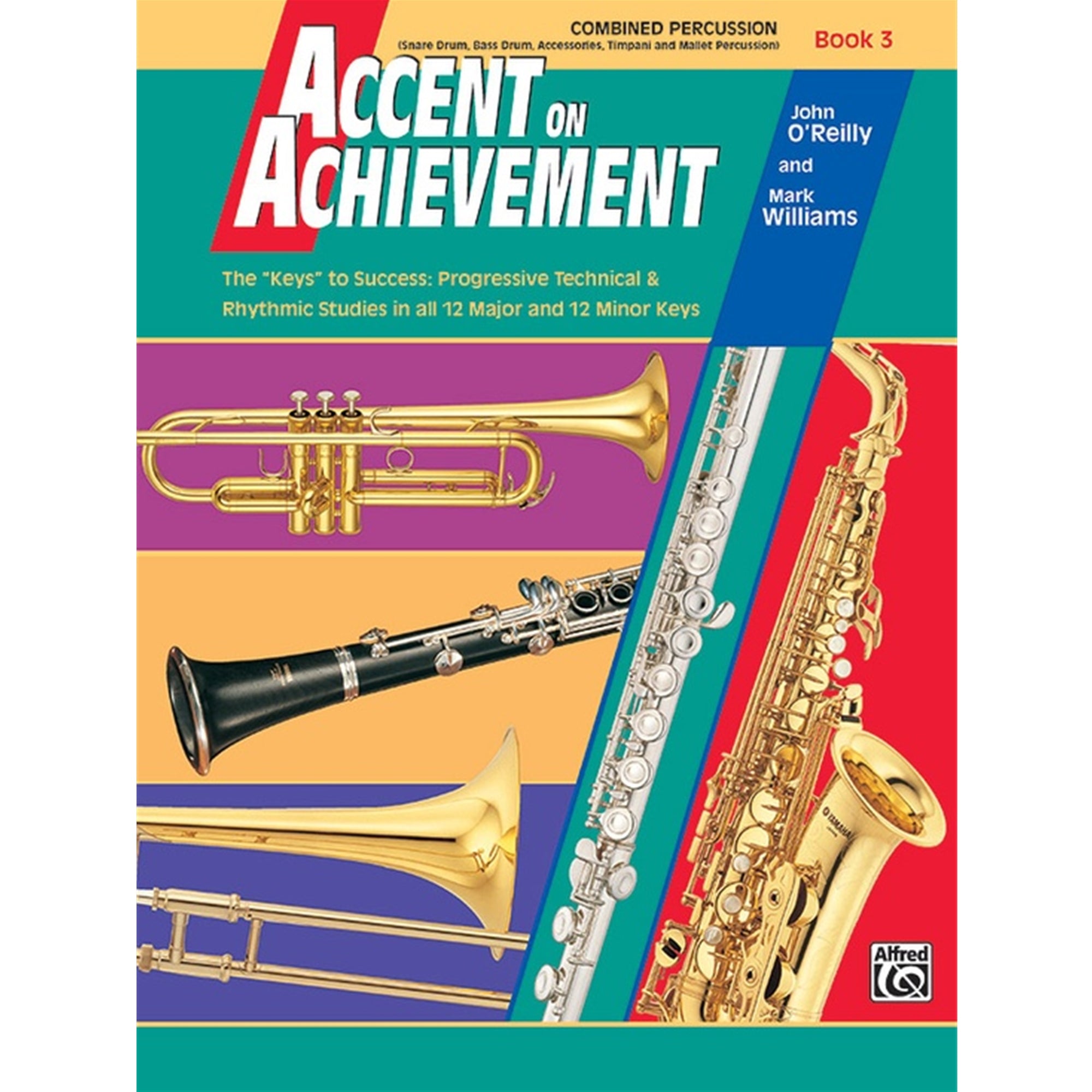 ALFRED 18071 Accent on Achievement Book 3 Combined Percussion