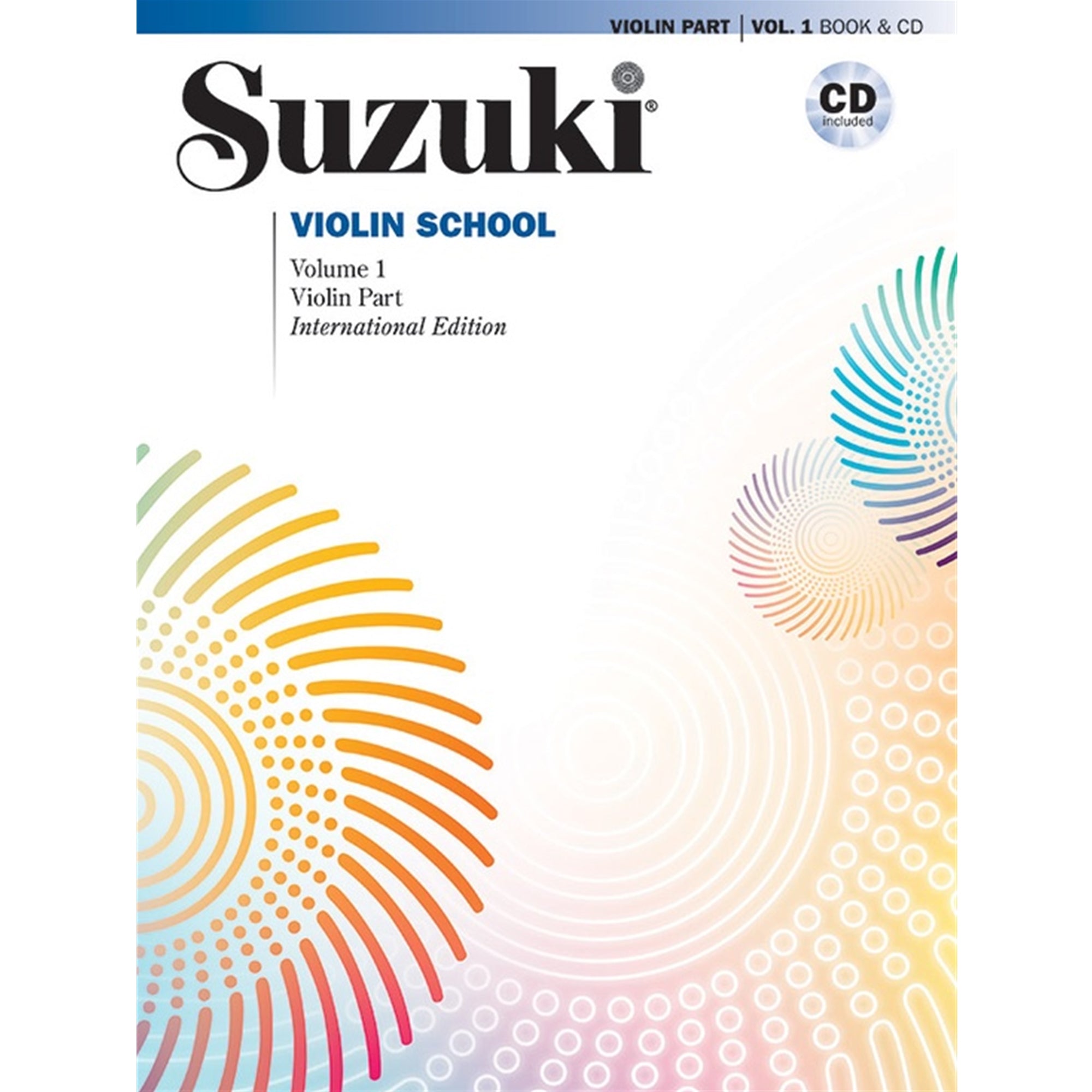 ALFRED 48722 Suzuki Violin School, Volume 1,Book & CD, International Edition