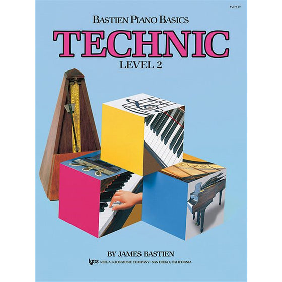 KJOS WP217 Bastien Piano Basics Technic Level 2