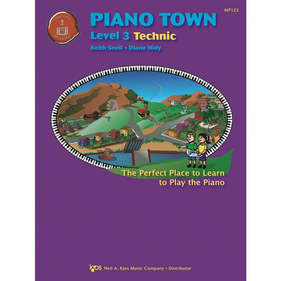 KJOS MP123 Piano Town Technic Level 3