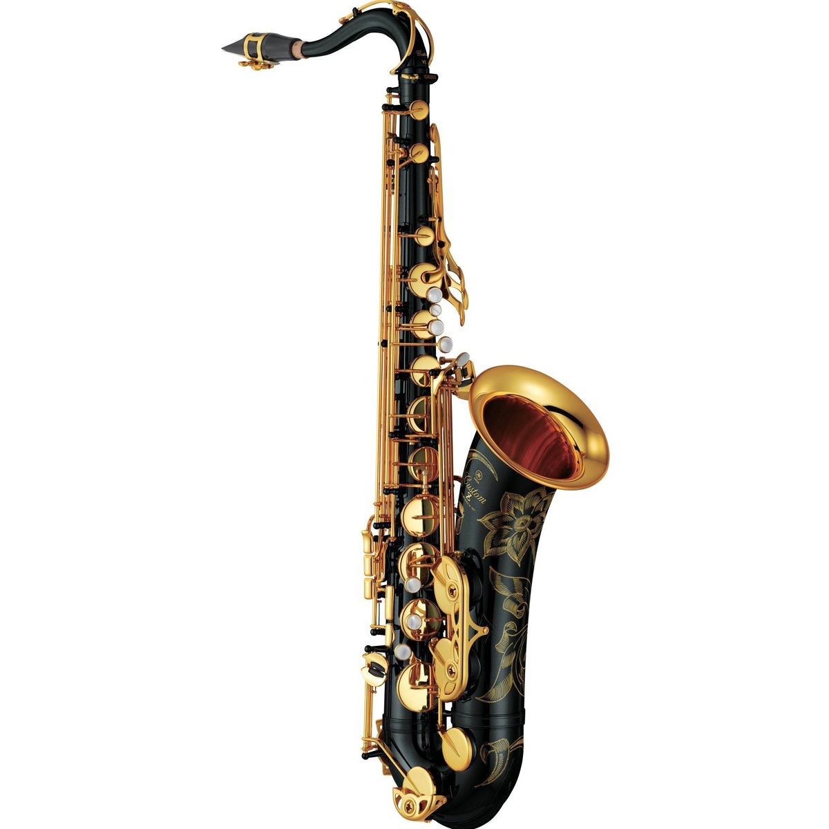 YAMAHA YTS82ZIIB Custom Z Black Lacquered Tenor Sax, One-Piece