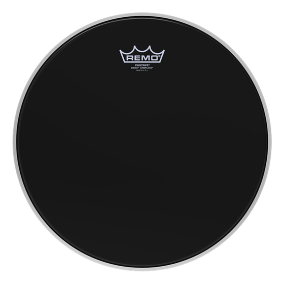 REMO PS0406MP 6" Ebony Pinstripe Crimplock Drum Head