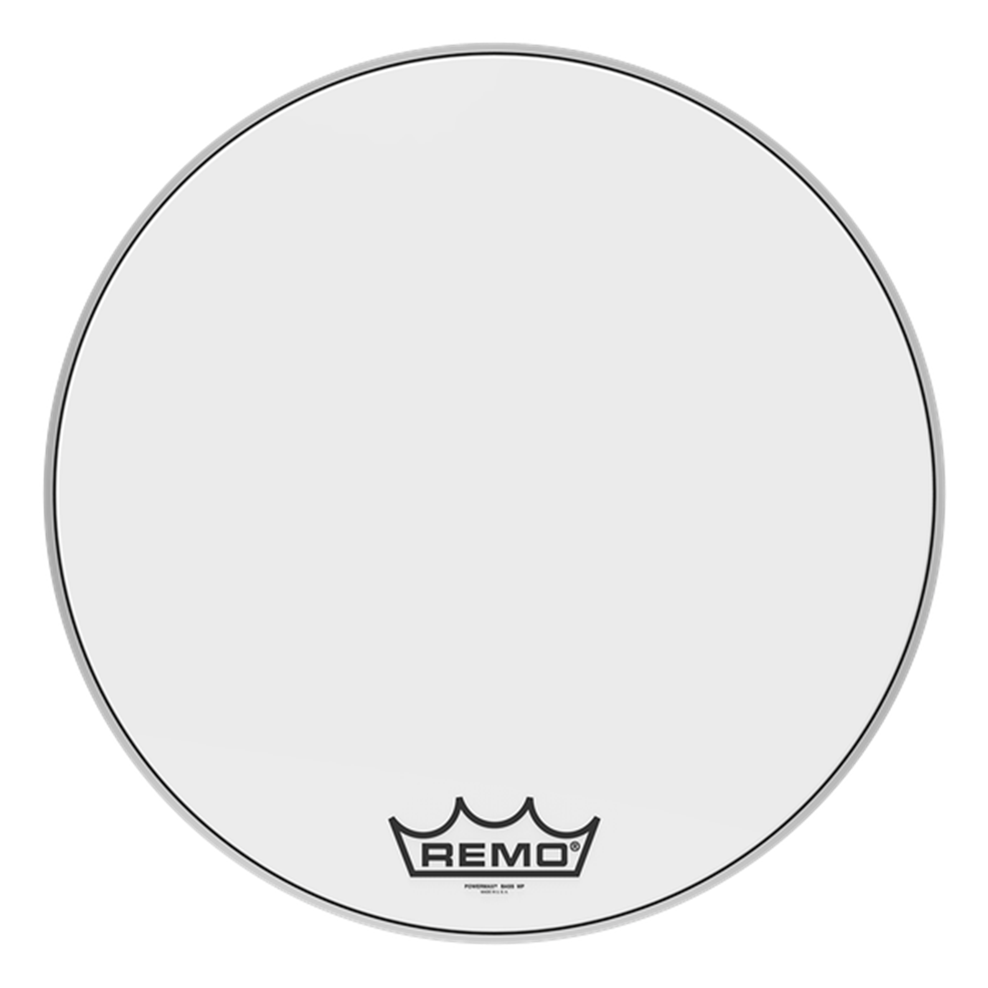 REMO PM1018MP 18" POWERMAX Marching Bass Head, Ultra White