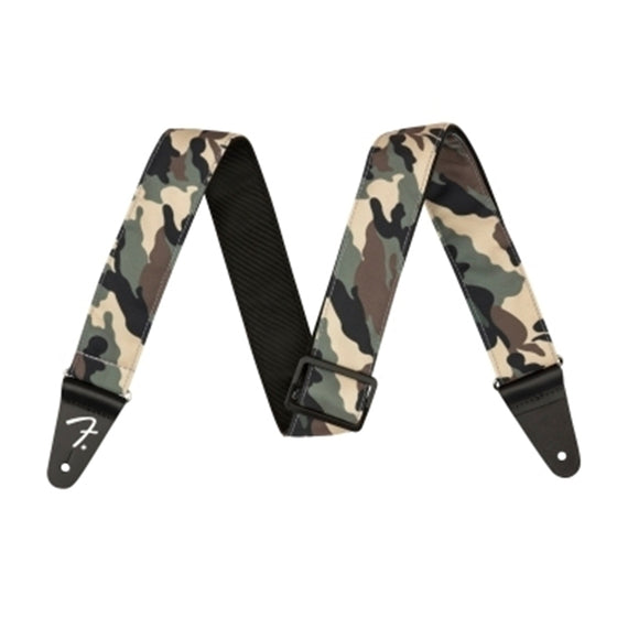 FENDER #0990638076 2" Camo Strap, Woodland