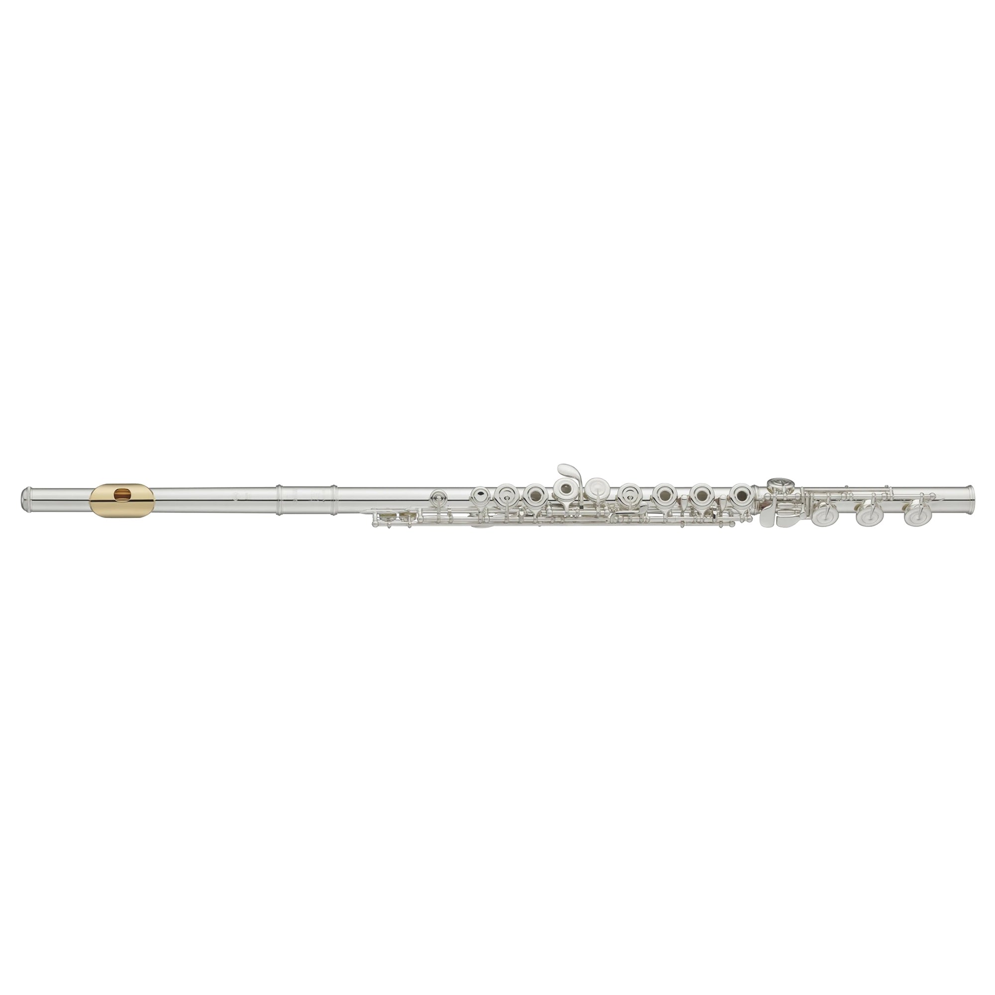 YAMAHA YFL462HLPGP Intermediate Flute, Offset G, B-Foot w/ Gizmo Key & Gold Lip Plate